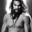 Placeholder: Jason Momoa in 1955, dramatic light, high detail, cinematic