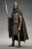 Placeholder: celtic spear warrior with cloak