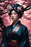 Placeholder: Origami art, highly detailed origami of a forest with small cherry blossom trees, pink cheery blossom, highly detailed, high resolution, 24k, ornate, intricate, complex, digital painting, smooth, art by royo and tom bagshaw.