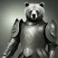 Placeholder: Bear in a suit of armor