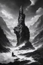 Placeholder: tom lee ethereum oracle of delphi seeing the future in the style of surrealism black and white