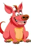 Placeholder: Classic disney pumba sitting and smiling