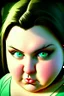 Placeholder: chubby cartoon gaming green eyes