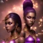 Placeholder: full body shot, masterpiece, best quality,dark skin, sparkling eyes, fluorescent skin,purple-dark makeup, gangsta female , highly detailed body, sun light, 4K, RAW, high contrast, realistic details, 24mm , depth of field ,