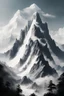 Placeholder: create a picture of a giant mountain in china with white accents and the sky, there should be more distance between the sky and the mountain, extremely three-dimensional, and there are no buildings 非常详细 极其精致和美丽 景深 极高分辨率 壁纸 照片 写实 风景 山 山上 黄金时段照明 白天 秋 黄昏