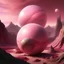 Placeholder: avatar world pink, beige, ultra realistic, supernatural universe planets