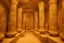 Placeholder: Tombs of kings of ancient civilization, many golden objects. pomp A huge splendor is the ancient Tomb of Kings in the depths of the earthTemple of the goddess Venus, where Amazon women guard the magnificent huge hall, some armed.