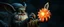 Placeholder: dark dwarf gremlin expert holding up a radiant Painite crystal rosette ball