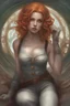 Placeholder: Annely Gerritsen ginger hair of land fantasy bombshells Artgerm Style by Joe Fenton and Stanley Artgerm and Tom Bagshaw and Tim Burton cut fantasy bombshells ull body.Arms down at her sides. Teenage girl. Young adult. Nineteen.portraits of lovely fantasy bombshells.highest quality gorgeous women ultra sharp 8k uhd smooth sharp focus highly detailed cgsociety artstation hq behance hd trending on artforum illustration photorealistic digital painting