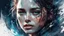 Placeholder: abstract beauty, centered, looking at the camera, approaching perfection, dynamic, moonlight, highly detailed, digital painting, artstation, concept art, smooth, sharp focus, illustration, art by Carne Griffiths and Wadim Kashin