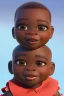 Placeholder: african baby head portrait, warrior costume, 3d, village, robot, fetus, 8k quality