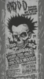 Placeholder: old school hardcore punk flyer