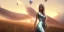 Placeholder: subtle queen, atmospheric, realistic, unreal engine, cinematic lighting, octane render, transparent long dress, blonde, full body, bright wings, smile, long hair