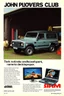 Placeholder: john players club 1980s cigarette advertisement sexy print Porsche autofarm magazine advertisement, vivid colours from the 80s, mcdonalds ad from the 80s, mac computer ad from the 80s, featuring a landrover being fixed at a farm. sheep are all over the place, company name in bold (AUTOFARM), nike print ad style, mac computer ad from the 80s, 1980s rc print advertisement