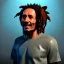 Placeholder: Bob Marley, 16k, smoking a joint