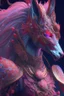 Placeholder: Valentine Kitsune Horse alien,FHD, detailed matte painting, deep color, fantastical, intricate detail, splash screen, complementary colors, fantasy concept art, 32k resolution trending on Artstation Unreal Engine 5