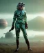 Placeholder: Ultra Realistic retro sci-fi scene, portrait, 2 blonde woman clones, sweet young Marilyn Monroe face, perfect iris, tight latex coat, helmet, Strange planet background. Spaceship, fog, rain, soft color, highly detailed, unreal engine 5, ray tracing, RTX, lumen lighting, ultra detail, volumetric lighting, 3d, finely drawn, high definition, high resolution.