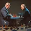 Placeholder: Putin, President Xi Of China And Joe Biden Play Chess With A Pigeon,Ufo And Atomic Bomb Mushroom Cloud,Complex Surgical Instruments Intermixed With A Newborn Boy,Minimalism,Painting By Adrian Ghenie,Rene Magritte,Pablo Picasso,Michelangelo,Salvador Dali,Lucian Freud