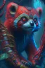 Placeholder: Red panda snake koala alien,FHD, detailed matte painting, deep color, fantastical, intricate detail, splash screen, complementary colors, fantasy concept art, 32k resolution trending on Artstation Unreal Engine 5