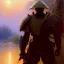 Placeholder: portrait of 'Appleseed',ancient japanese armor, painting by gaston bussiere, greg rutkowski, yoji shinkawa, yoshitaka amano, tsutomu nihei, donato giancola, tim hildebrandt, evan lee,oil on canvas, cinematic composition, extreme detail,fit full head inside picture,16k