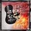 Placeholder: 50'S ELECTRIC GUITAR ROCKABILLY HOTROD SPACESHIP FLAMES