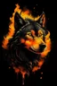 Placeholder: Wolf fire