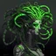 Placeholder: Medusa in the style of cyber punk