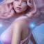 Placeholder: fairy, smiling, pink, blonde hair, beautiful, hyperrealism, masterpiece, expert, cinematic lighting, sharp focus, 8K, pastel, macro lens, woman, detailed, flower