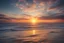 Placeholder: a beautiful sunset on the calm sea, high definition,