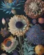 Placeholder: an ultra hd detailed painting of many different types of flowers by Cristoforo Munari, generative art, intricate patterns, colorful, photorealistic