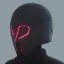 Placeholder: Futuristic helmet, style Kylo Ren