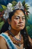 Placeholder: Painting portrait of samoan queen