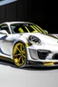 Placeholder: Porsche 911 Gt3 RS white with gold flimes