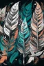 Placeholder: Modern Bohemian Feather Prints image