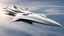 Placeholder: x-59 supersonic jet Prandtl–Glauert singularity