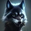 Placeholder: award winning portrait of a male anthropomorphic black wolf long vblack cory loftis, fenghua zhong, ryohei hase, and ruan jia. unreal engine 5, artistic lighting, highly detailed, photorealistic, fantasy