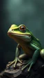 Placeholder: A Lizard head with frog body