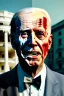 Placeholder: Ultra realistic image, joe biden zombie, zombie performance, suit, skull, blood, torn arm, night, walking twisted, waist up view, thriller style, dark ambient, highly detailed, White House background, concept art, unreal engine 5, god rays, ray tracing, RTX, focal lighting, ultra detail, volumetric lighting, 3d, finely drawn, high definition, high resolution.