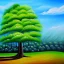 Placeholder: landscape tree painting