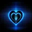 Placeholder: team emblem of a blue Heart with pulse lines