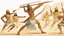 Placeholder: Pharaonic soldiers fighting in battle