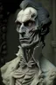 Placeholder: cursed man from a royal familly victorian times whose skin looks like stone sculpture