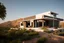 Placeholder: modern black home in desert dezeen architecture photography highly detailed