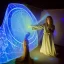 Placeholder: Cleric casting a magic spell, projecting hologram is the form of a shield, rooftop view, 8k resolution, high-quality, fine-detail, iridescent, intricate, detailed matte, volumetric lighting, illustration, brian froud, howard lyon, selina french, anna dittmann, annie stokes, lisa parker, greg rutowski, simon stalenhag