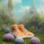 Placeholder: pixar style, volumetric summer garden environment and background, realistic painting of sneaker, looking excited, volumetric lighting, dramatic lighting, detailed digital painting, extreme dense and fine fur, anime, ornate, colour-washed colors, elegant, small minutiae, tiny features, particulars, centered, smooth, sharp focus, renderman gofur render, 8k, uhd, detailed eyes, realistic shaded volumetric lighting, sunlight caustics, backlight, centered camera view