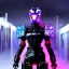 Placeholder: A portrait of a crystallized Robot, Japanese cyber samurai, art by Yoji Shinkawa, artist, cold ambient, rain, fog, latex, cables, purpurin, black, decorative color lights, neon style, a lot of led lights, fog, rain, vibrant color, highly detailed, art stations, concept art, smooth, unreal engine 5, god rays, ray tracing, RTX, lumen lighting, ultra detail, volumetric lighting, 3d, finely drawn, high definition, high resolution.