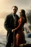 Placeholder: Leonardo dicaprio in titanic and Kate winslate in titanic, big ship Titanic movie poster