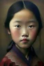 Placeholder: portrait of a chinese girl 11 years old