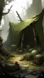 Placeholder: bandit's loot, post-apocalyptic, concept art