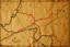 Placeholder: a scan of an ancient Cree Anishinaabe road map, hand drawn been stained and weathered